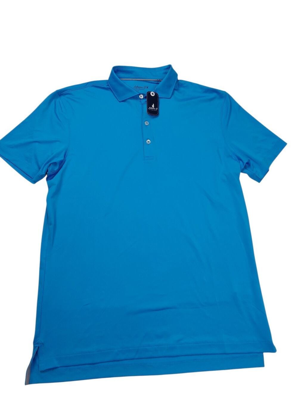 Johnnie-O Performance Jersey Polo - Birdie Mens Size Medium Majorca Stretch
